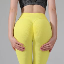 Push Up Yoga Leggings Butt Scrunch Seamless Sportswear Fitness Women Yoga Pants Bright Color High Waist Workout Tight Sweatpants