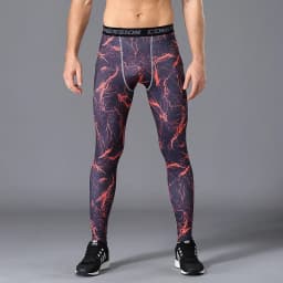 Men's Compression Pants Camouflage Sports Leggings Men Training Leggings Quick Dry Trousers Fitness Pants Running Jogging Tights