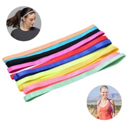 1/3/5/7pcs Thin Sport Headbands for Women and Men Non-slip Yoga Hair Band Elastic Sweatbands for Football,Basketball,Soccer