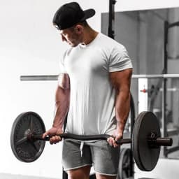 Men's Casual Classic Short Sleeve T-Shirts Solid Cotton Casual O-Neck Fashion Tees Tops for Summer Daily Gym Workout Running