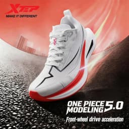 Xtep One Piece Modeling 5.0 Impact-Resistant Male‘s Combat Lightweight Quick-Drying Marathon Running Sneakers 874219110036