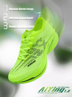 IRUNSVAN Professional Running Shoes Full Length Carbon Plate Marathon Casual Running Shoes for Men and Women 095