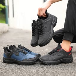 Men's Outdoor Camping Walking Shoe Classic Waterproof Wear-resistant Work Shoes New Style Anti Slip Breathable Lace Up Sneakers