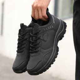Men's Outdoor Camping Walking Shoe Classic Waterproof Wear-resistant Work Shoes New Style Anti Slip Breathable Lace Up Sneakers