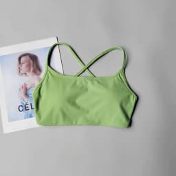Solid Color Soft High Strength Women Fitness Bra Tight Sport Top Gym Top Training Gym Yoga Underwear Tight With Chest Pad