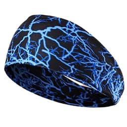 1PC Unisex Fitness Anti Sweating Band Running Headband Sports Absorbing Yoga Hair