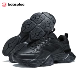 Baasploa Women Running Sneakers Brand Mesh Breathable Comfort Walking Shoes Outdoor Anti-slip Female Casual Jogging Sports Shoes