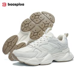 Baasploa Women Running Sneakers Brand Mesh Breathable Comfort Walking Shoes Outdoor Anti-slip Female Casual Jogging Sports Shoes
