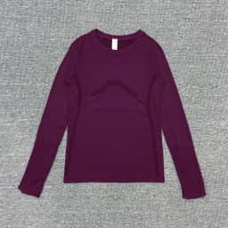 Women's Slim Fit Long Sleeve Yoga Sports Top Breathable Stretch Seamless Pilates Training T-Shirt Fitness Running Shirt T-shirt