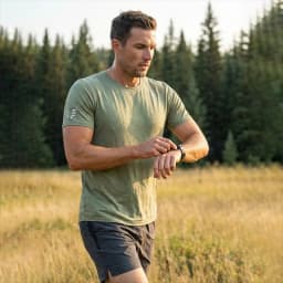 EU/US Size Men's Running Quick Drying T-shirts Breathable Hiking Fishing Tees Soft Elasticity Outdoor Sports Short Shirt Summer