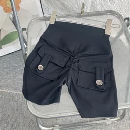 Women Yoga Shorts High Waist Workout Shorts Fitness Yoga Lift Butt Fitness Ladies Yoga Gym Running Short Pants Sportswear