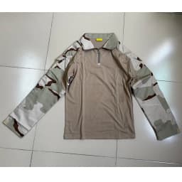G2 tactical suit Three Sand Camouflage Frog Suit GEN2 Set Tactical Pants Top Wear Resistant and Scratch Resistant Training Suit