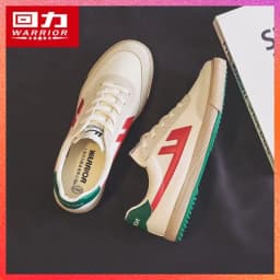 Warrior 2025 Lightweight Breathable Flats Shoes Luxury Brand Men's White Walking Sneakers Zapatos Hombre Chaussure Homme