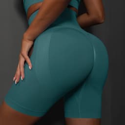 Women Shorts Yoga Fitness Shorts Running Cycling Shorts Breathable Sports Leggings Seamless High Waist Summer Workout Gym Shorts