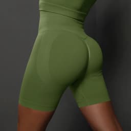 Women Shorts Yoga Fitness Shorts Running Cycling Shorts Breathable Sports Leggings Seamless High Waist Summer Workout Gym Shorts