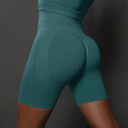 Women Shorts Yoga Fitness Shorts Running Cycling Shorts Breathable Sports Leggings Seamless High Waist Summer Workout Gym Shorts