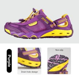 HUMTTO Beach Shoes for Women Outdoor Summer Trekking Water Sneakers Quick Drying Hiking Shoes Womens Breathable Barefoot Sandals