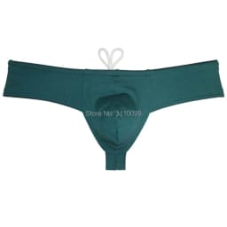 Men's Pouch Bulge Bikini Cheeky Swimwear Briefs Swim Trunks Underwear