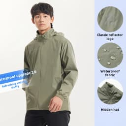 KELME Sports Windbreaker Men's Summer Windproof Football Waterproof Running Outdoor Training Jacket Punch