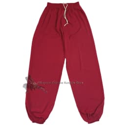 Summer Cotton Kung Fu Tai Chi Wing Chun Pants Wushu Martial Arts Yoga Meditation Trousers