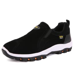 Men's Hiking Shoes Waterproof Leather Outdoor PU Shoes Wear-resistant Men Trekking Walking Hunting Tactical Sneakers