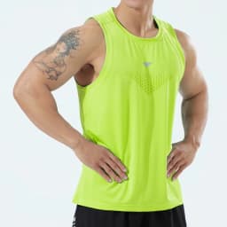 Man Runner Vest Training Bodybuilding Men Sleeveless T-shirts Fitness Clothes Male Sportswear Gym Running Top Outdoor Clothing