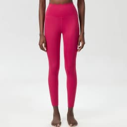 High Waist Sports Leggings Women Solid Color Stretchy Soft Yoga Pants Close Fit Breathable Gym Tights Female Running Sportswea