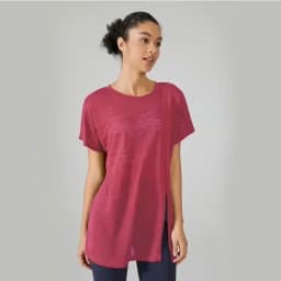 Short Sleeve Fitness Sport T-shirt for Female Yoga Shirts Running Workout Sporty Blouses, Lightweight Athletic Tops Women's Yoga