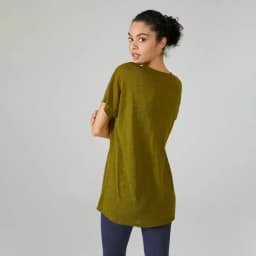 Short Sleeve Fitness Sport T-shirt for Female Yoga Shirts Running Workout Sporty Blouses, Lightweight Athletic Tops Women's Yoga