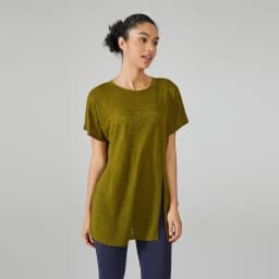 Short Sleeve Fitness Sport T-shirt for Female Yoga Shirts Running Workout Sporty Blouses, Lightweight Athletic Tops Women's Yoga