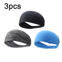 Ultra-thin sports sweatband breathable absorbent headwrap sweat hair head band soft smooth outdoor fitness yoga headband