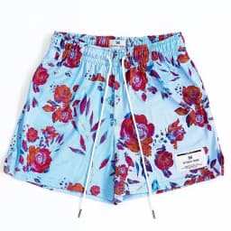 2025 Summer New Men's/Women's Fitness Shorts Oil Painting Style Sports Mesh Shorts Basketball Training Knee Quarter Short Pants