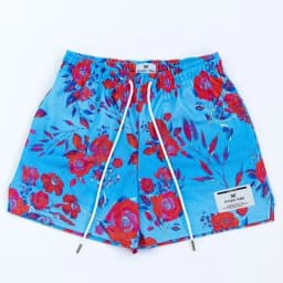 2025 Summer New Men's/Women's Fitness Shorts Oil Painting Style Sports Mesh Shorts Basketball Training Knee Quarter Short Pants