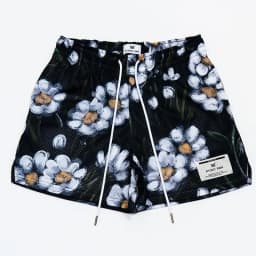 2025 Summer New Men's/Women's Fitness Shorts Oil Painting Style Sports Mesh Shorts Basketball Training Knee Quarter Short Pants