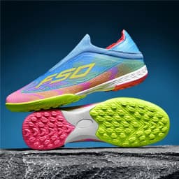 New Men's Soccer Shoes Grass Adult Fg Turf Futsal Comfortable Football Boots Ultralight Sport Indoor Non-Slip Training Cleats