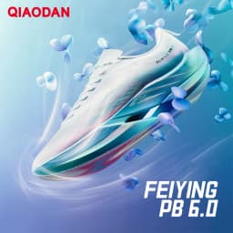 QIAODAN Feiying PB6.0 Men's Marathon Racing Running Shoes Full Palm Carbon Plate Sneakers Lightweight Sports Shoes QDB023261299