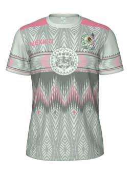 Mexico Soccer Jersey Men, Breathable Football Shirt Short Sleeve Mexican National Team Style Fan Jersey
