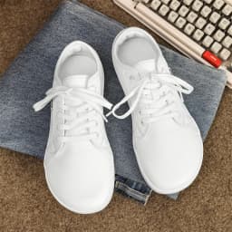 Minimalist Shoe Size 37-48 Men's and Women's Wide Toe Barefoot Casual Artificial Leather Lightweight Walking Sports Shoes