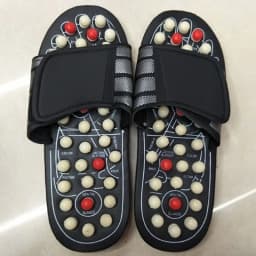 Rotating Acupressure Massage Slippers Unisex Acupoint Therapy Foot Massager Sandals Relief Fatigue Household Shoes for Men Women