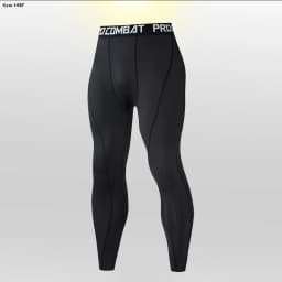 Running Tights Men Shorts Sports Leggings Compression Pants Jogging Fitness Gym Long Trousers Men Yoga Skinny Shorts Slim Summer