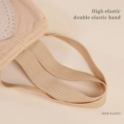 Women Rhythmic Gymnastic Shoes Ballet Shoes Half Palm Dance Shoes Half Foot Shoes Elastic Fabric Dance Shoes Non-Slip Dance Flat