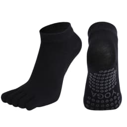 Pilates Dance Gym Yoga Socks Cotton Five-finger Non-slip Sports Socks Breathable Quick-Dry Elasticity Fitness Socks