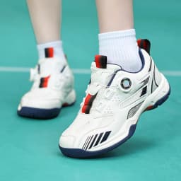 Men's Table Tennis Shoes, Badminton Shoes, Breathable Mesh Sports Shoes, Shock-Absorbing Carbon Plate, Lightweight and Wear-Resistant, Knob Buckle Design, Comprehensive Training Shoes for Teenagers and Students, Fashionable Non-Slip Running Shoes for Women, Sizes 36-45