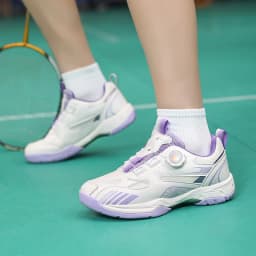 Men's Table Tennis Shoes, Badminton Shoes, Breathable Mesh Sports Shoes, Shock-Absorbing Carbon Plate, Lightweight and Wear-Resistant, Knob Buckle Design, Comprehensive Training Shoes for Teenagers and Students, Fashionable Non-Slip Running Shoes for Women, Sizes 36-45