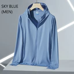 Upf50+ Sunscreen Clothing Women's Long-Sleeved Anti-Ultraviolet Sunscreen Jacket Men Breathable Outdoor Sportswear