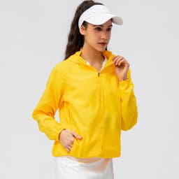 New Women outdoor sports skin windbreaker waterproof windproof lightweight breathable quick dry clothes cycling long sleeve coat