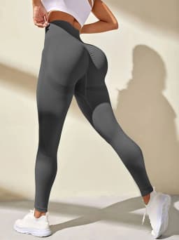 Seamless Peach Hip Lifting Sports Fitness Yoga Pants