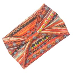 African Pattern Print Twist Elastic Hair Band Wide Hairbands Bandana Turban Knot Headwrap Fashion Cotton Stretch Headband