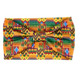 African Pattern Print Twist Elastic Hair Band Wide Hairbands Bandana Turban Knot Headwrap Fashion Cotton Stretch Headband
