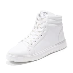 2026 Spring Fashion Red Men's Sneakers High Top Skateboarding Shoes for Men Women Comfortable Unisex Leather Sneakers Size 35-46